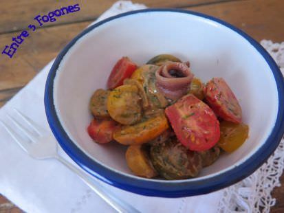 Ensalada de Tomates Cherry