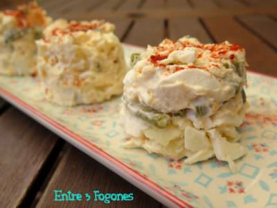 Ensaladilla de Merluza y Judías Verdes Ensaladilla de Merluza y Judías Verdes