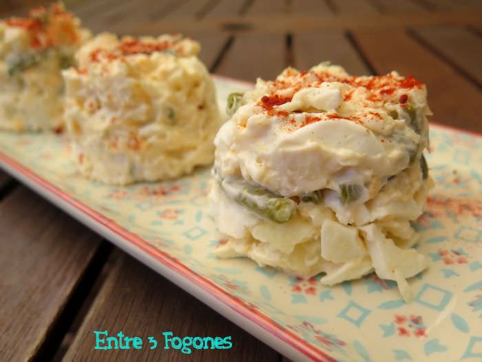 Ensaladilla de Merluza y Judías Verdes