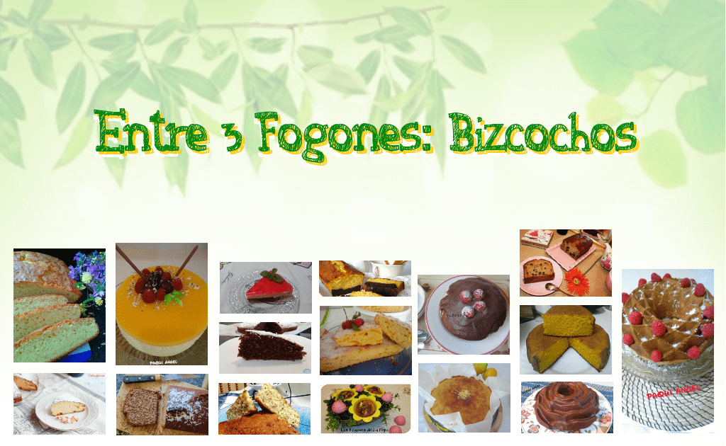 Recopilación Recetas de Bizcochos Caseros