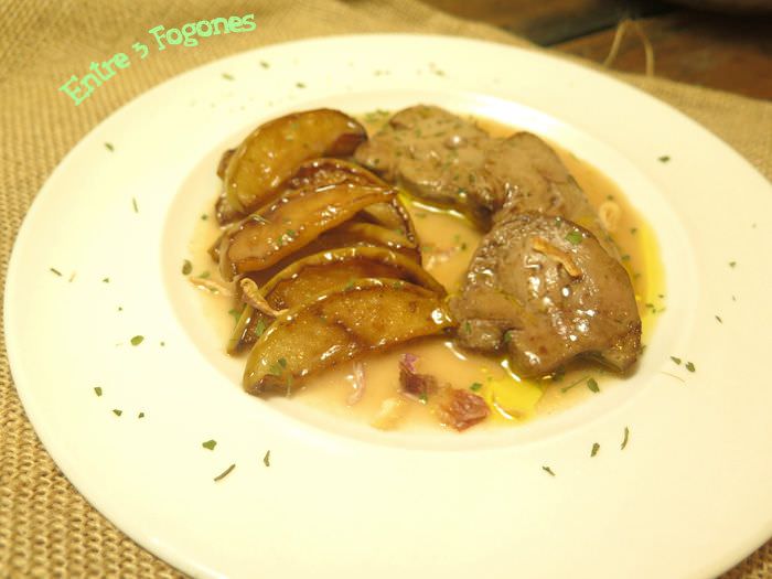 Foie de Pato Fresco con Manzanas al Oportto