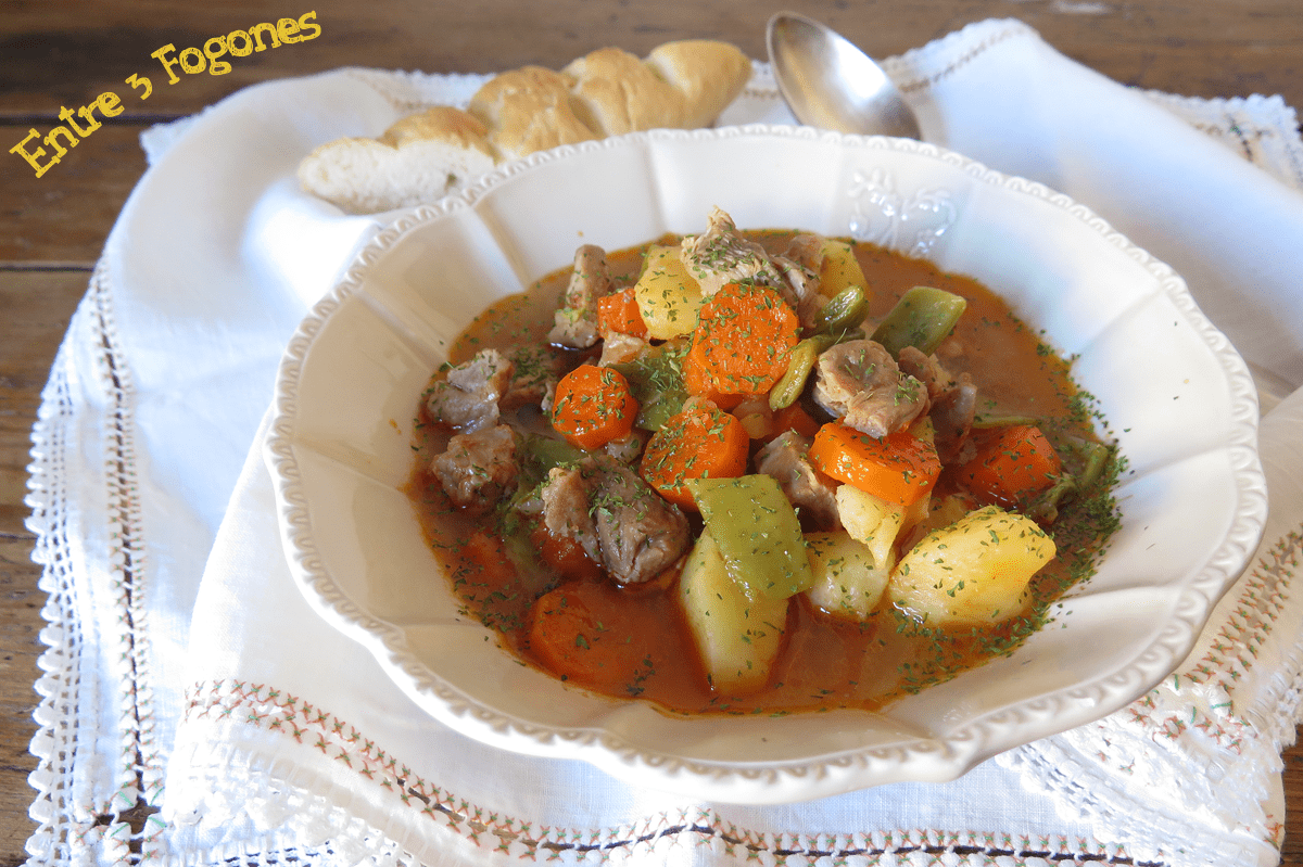 Guisado de Cordero con Verduras