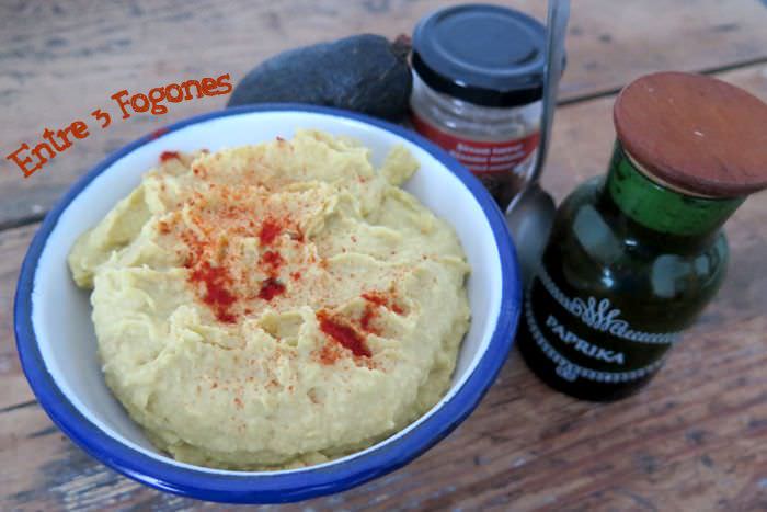 Hummus de Aguacate y Tahini