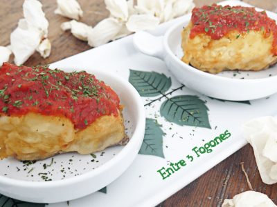 Lomos de Bacalao con Salsa de Tomate Casera