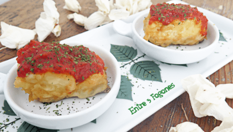 Lomos de Bacalao con Salsa de Tomate Casera