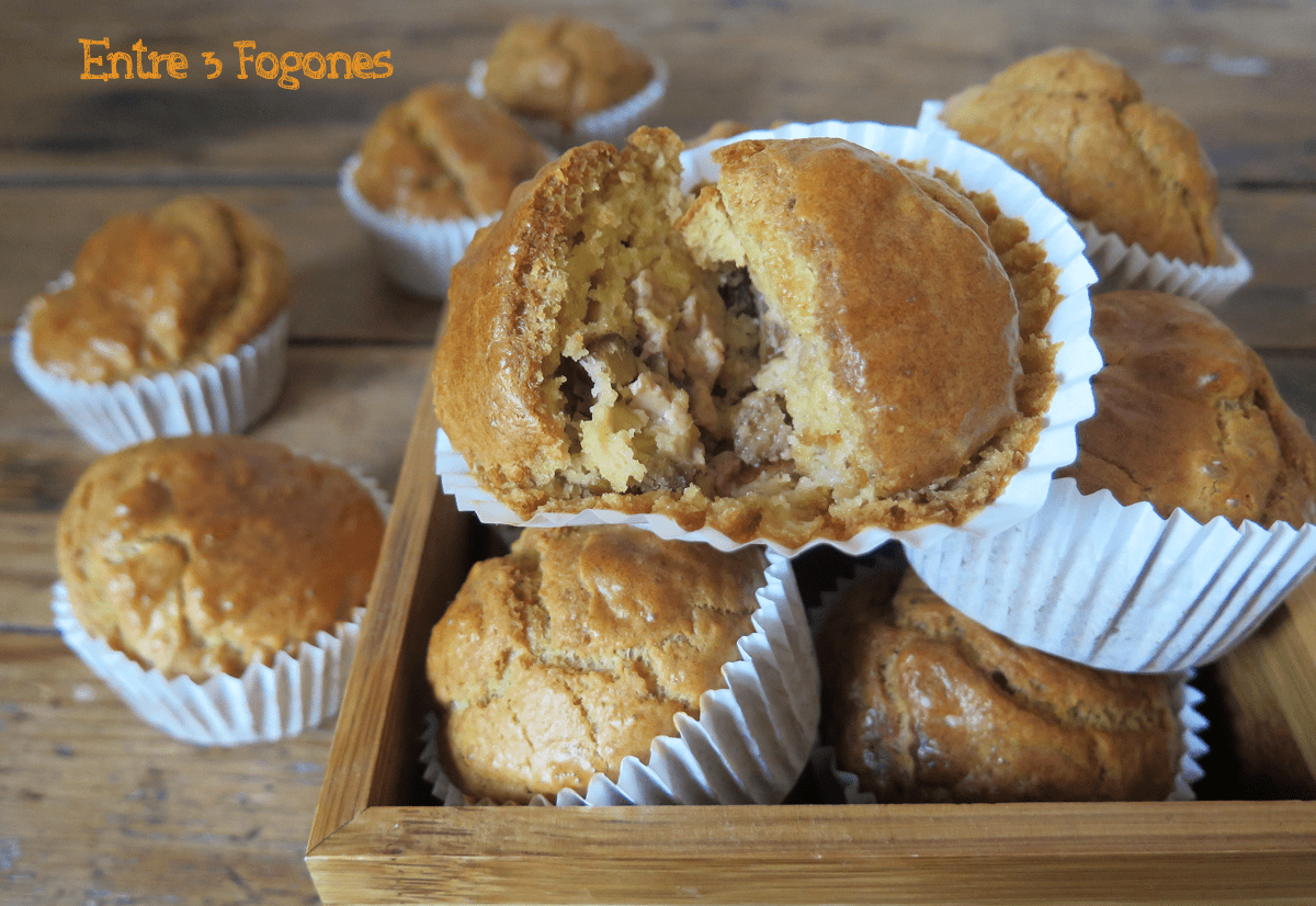 Muffins de Castañas y Foie