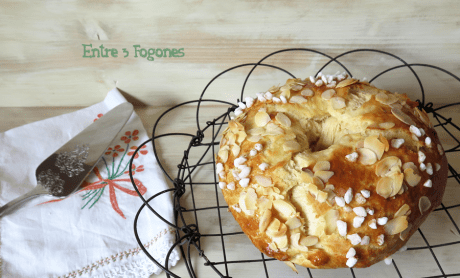 Roscón de Reyes con Masa de Brioche Roscón de Reyes con Masa de Brioche