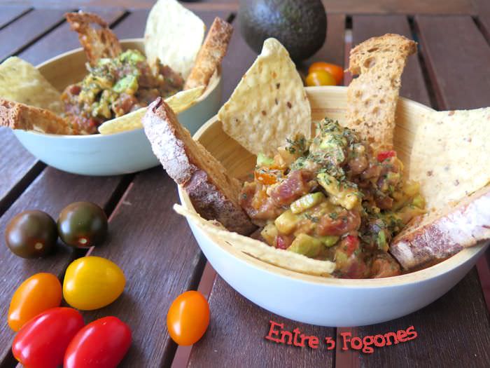 Tartar de Atún con Guacamole
