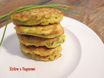 Tortillitas de Calabacín y Zanahoria