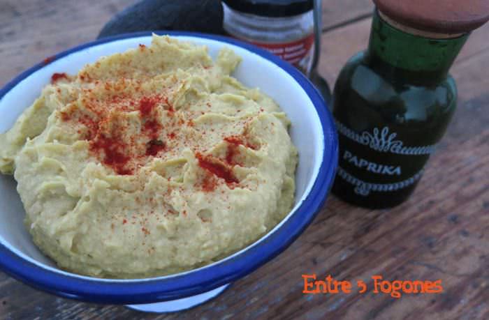 Hummus de Aguacate y Tahini Hummus de Aguacate y Tahini
