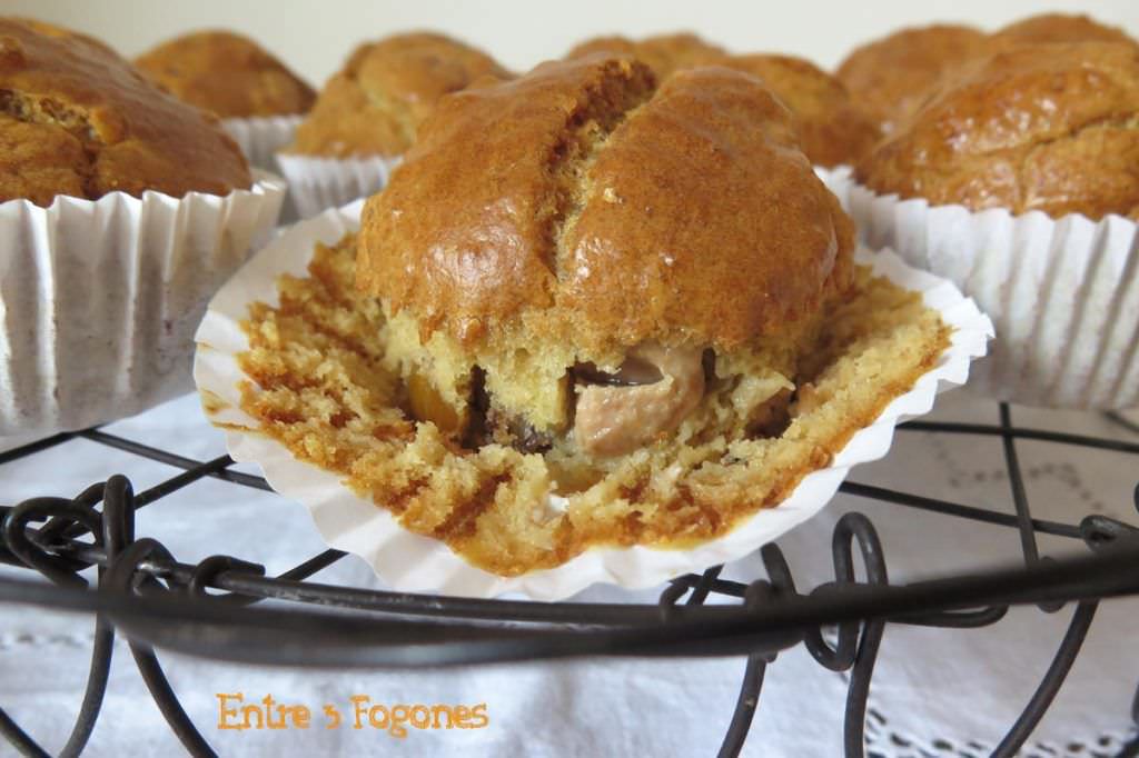  Muffins de Castañas y Foie