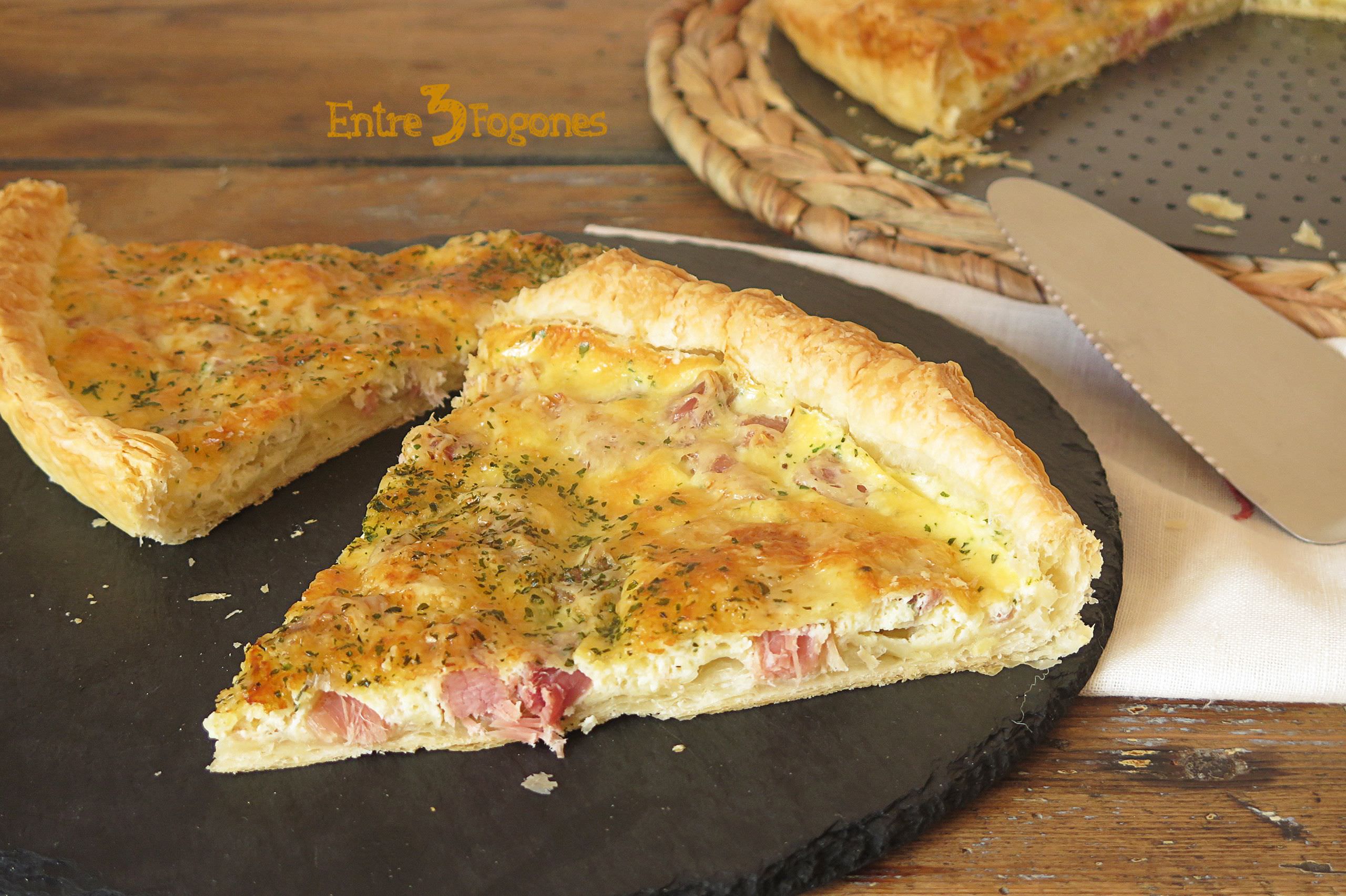 Quiche de Lacón Gallego y Queso