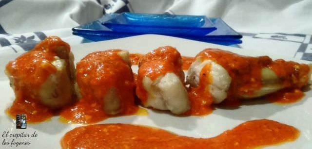 Rape en Salsa de Pimientos Rape en Salsa de Pimientos