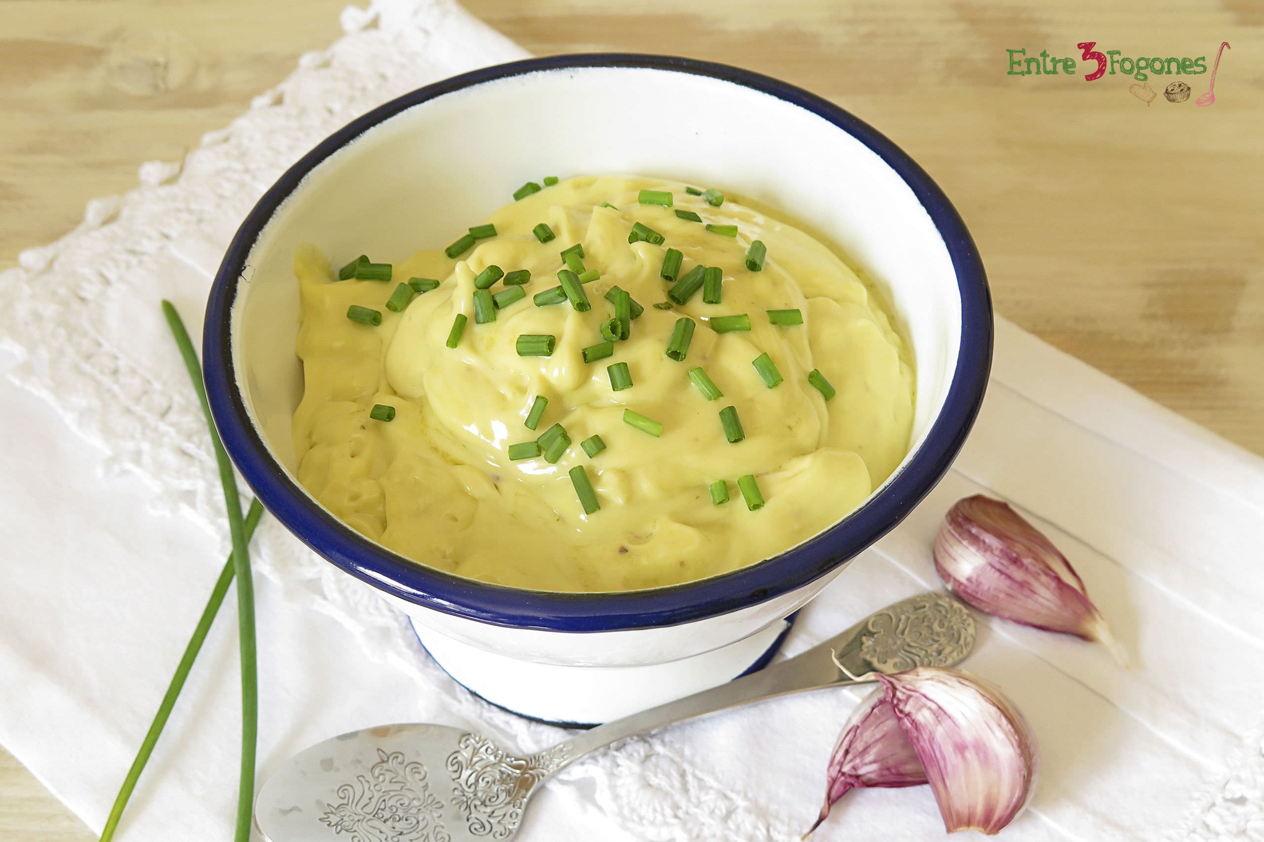 Receta Alioli con Anchoas