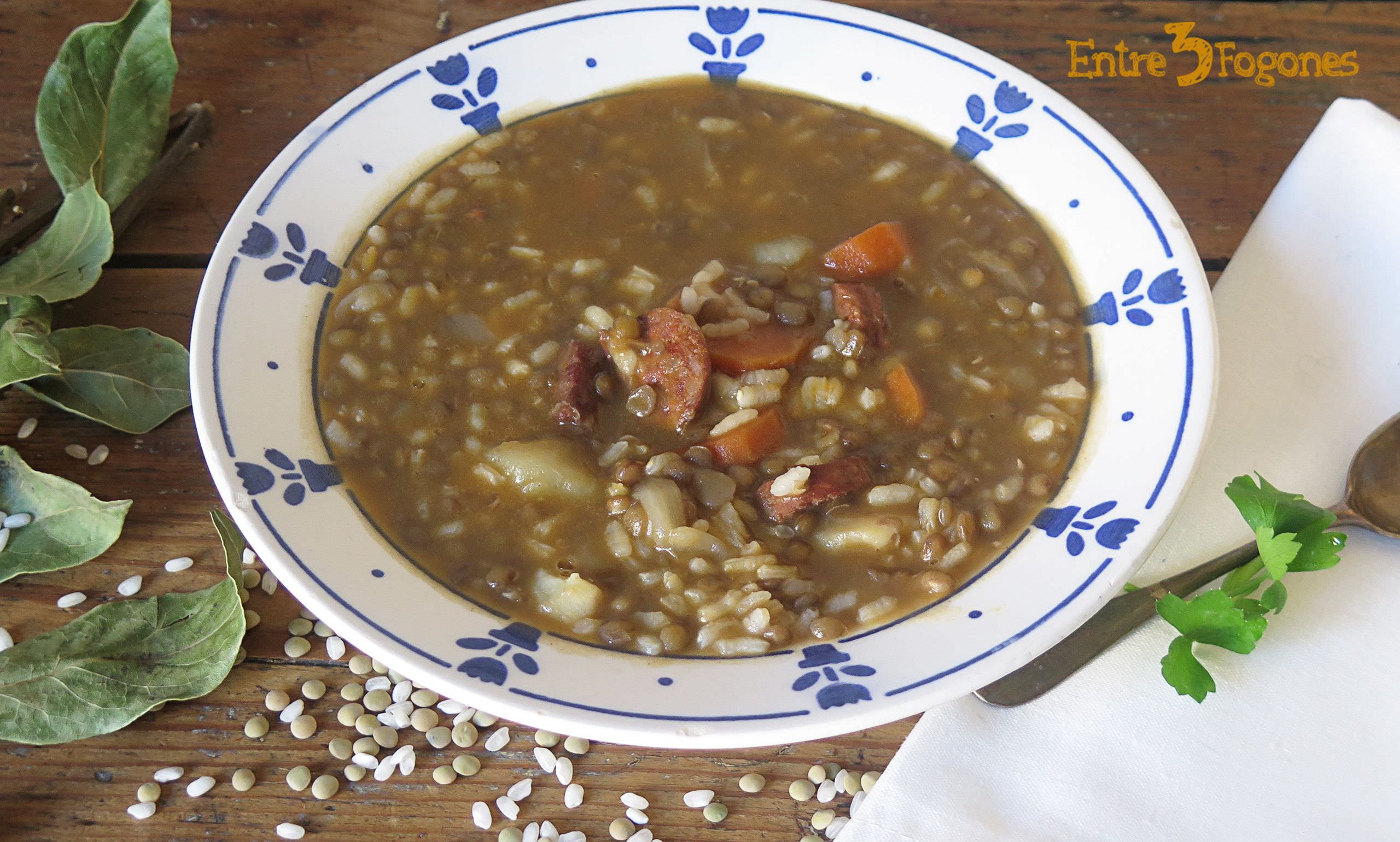 Receta Arroz con Lentejas Receta Arroz con Lentejas