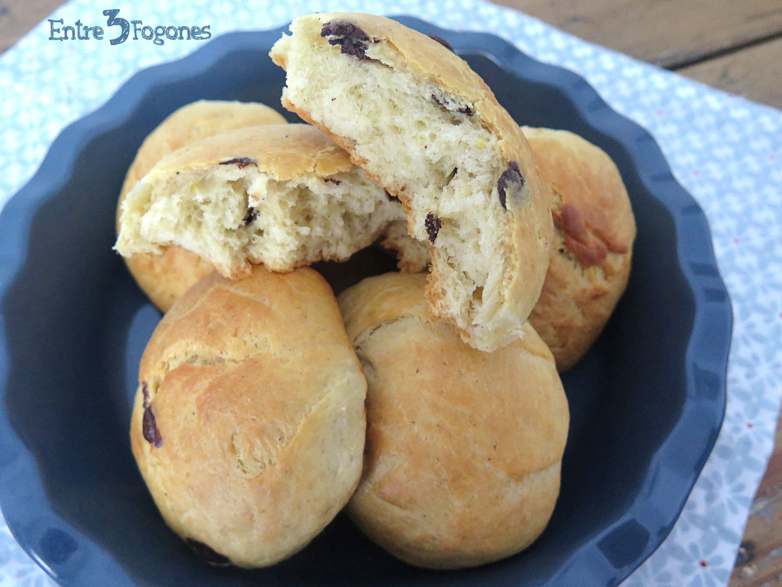 Receta Bollos de Pascua Ingleses