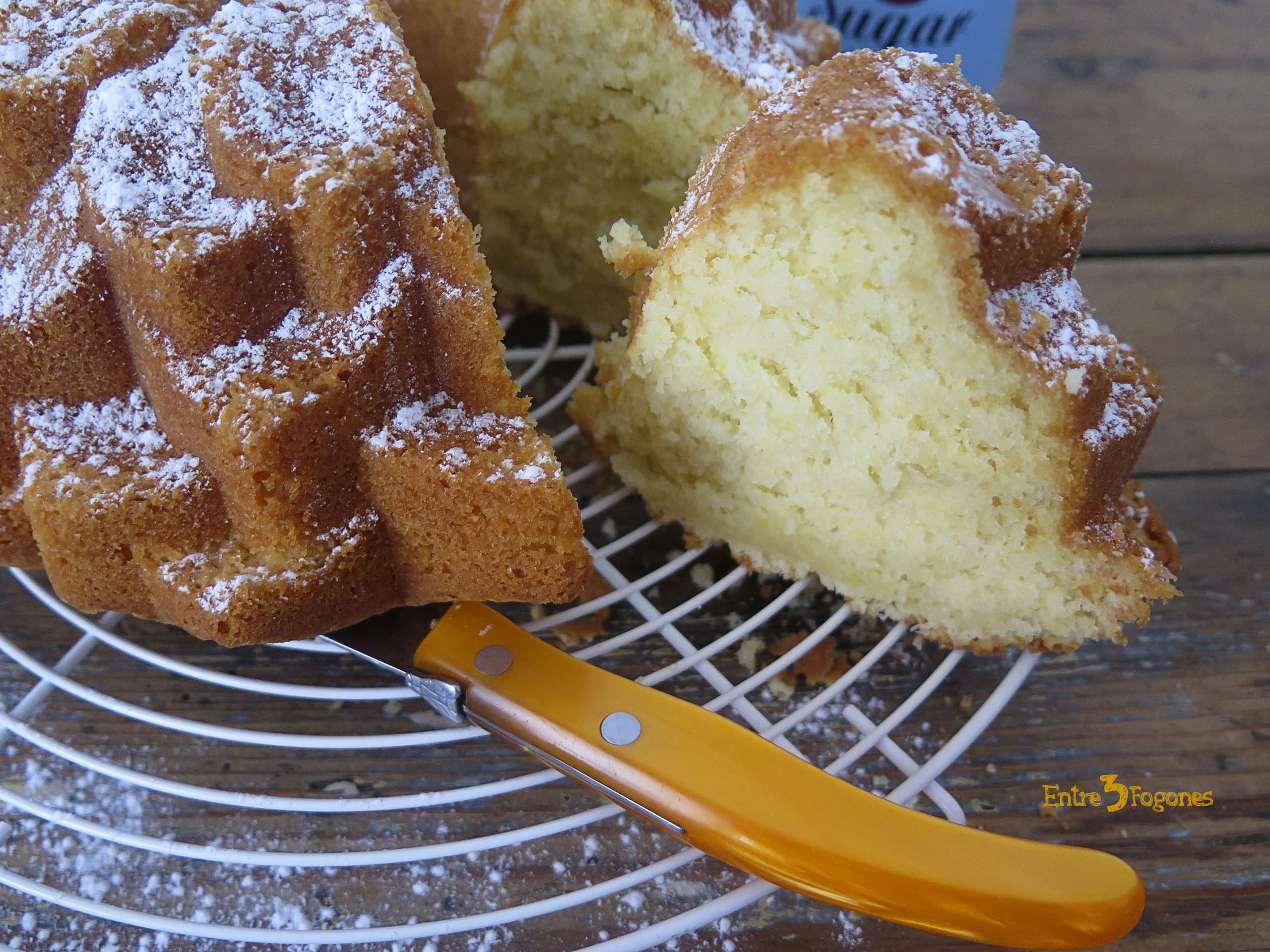 Bundt Cake de Coco y Limón