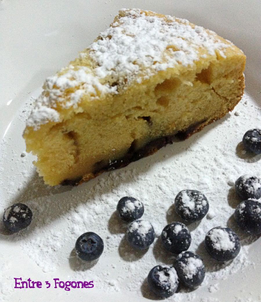 Receta Cake de Arándanos y Chocolate Blanco