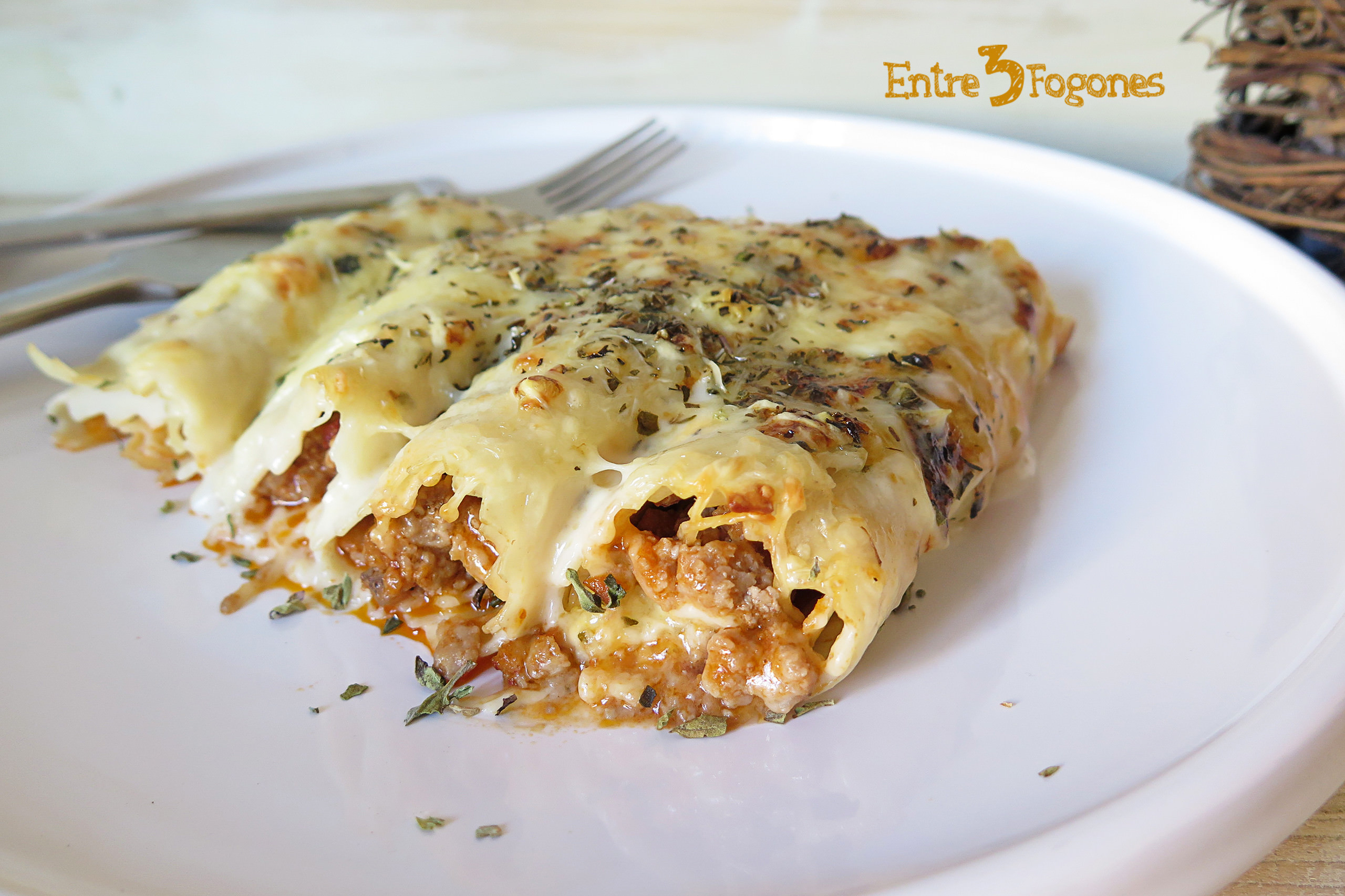 Receta Canelones de Carne y Foie