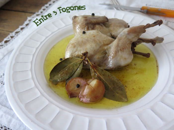 Receta Codornices en Escabeche