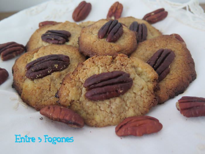 Cookies de Praliné y Nueces de Pecán
