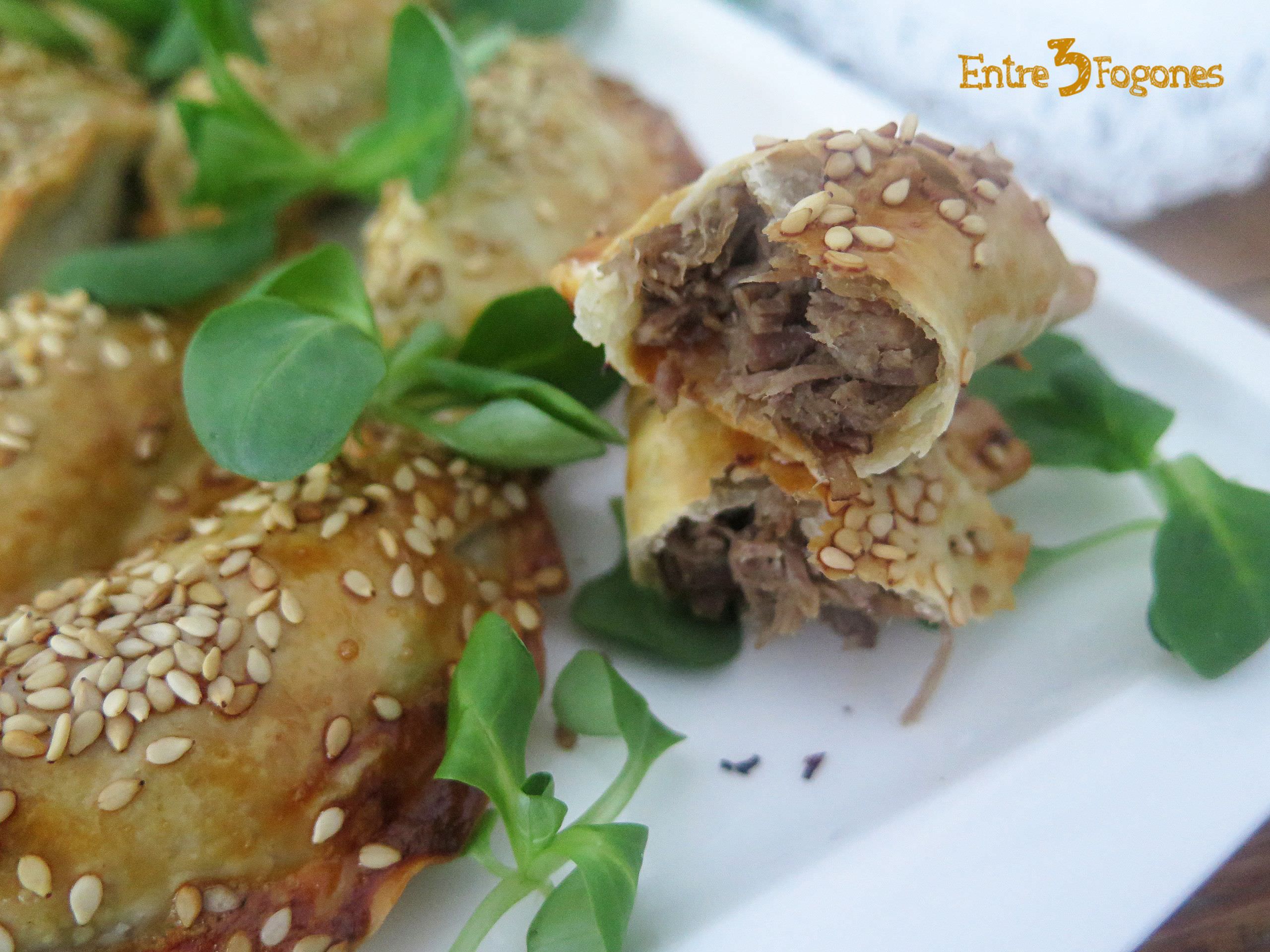 Receta Empanadillas de Roast Beef