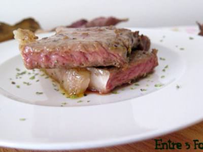 Receta Entrecot de Ternera a la Plancha Receta Entrecot de Ternera a la Plancha