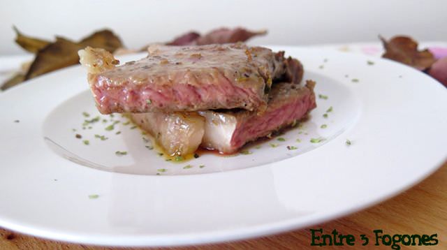 Receta Entrecot de Ternera a la Plancha
