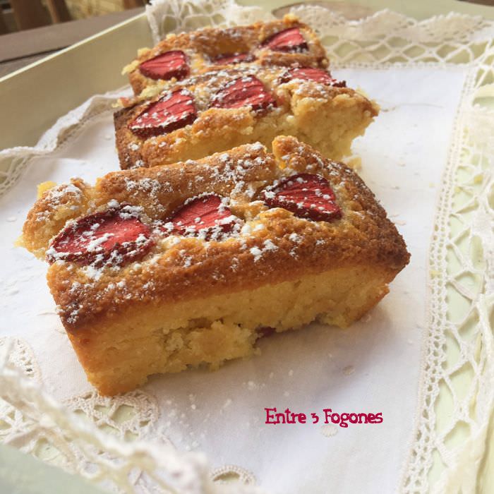 Receta Financiers de Fresas