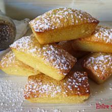 Receta Financiers de Leche Condensada