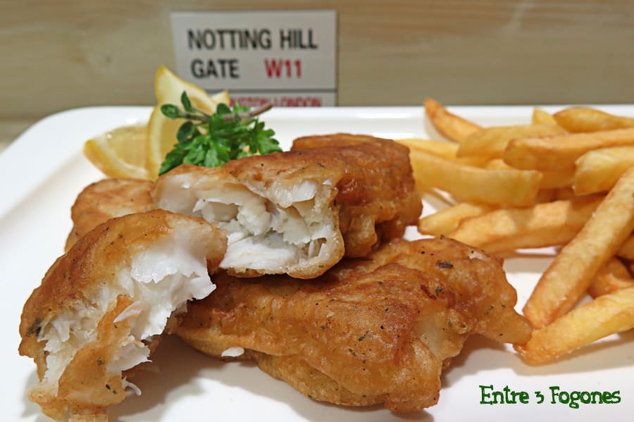 Receta Pasos Fish and Chips