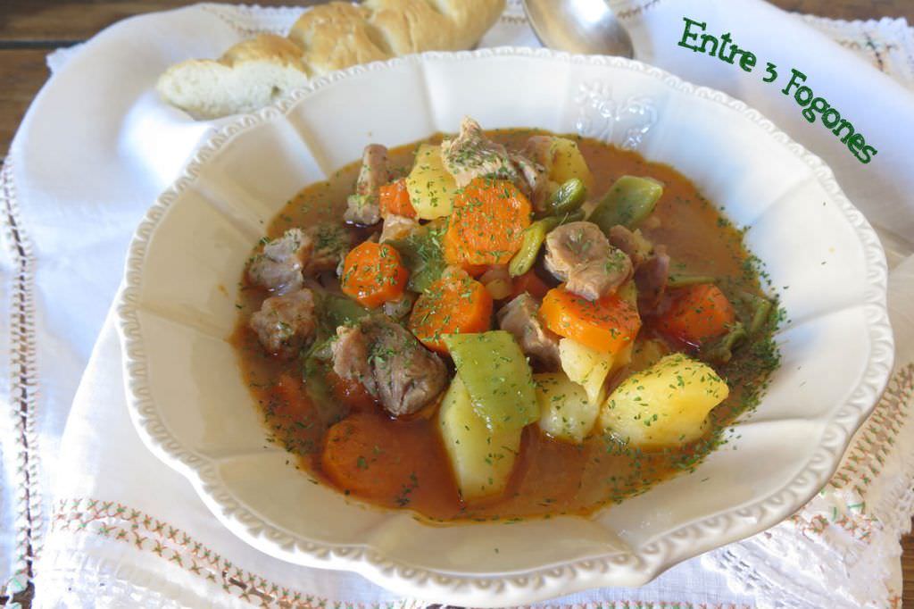Receta Guisado de Cordero con Verduras