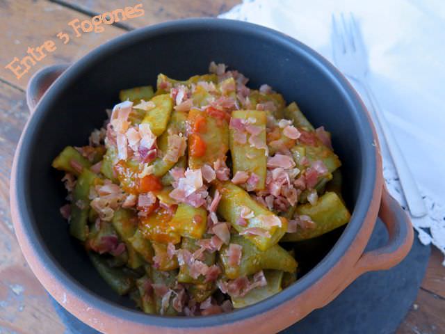 Receta Judías Verdes Roget con Tomate Receta Judías Verdes Roget con Tomate
