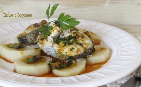 Receta Merluza a la Gallega