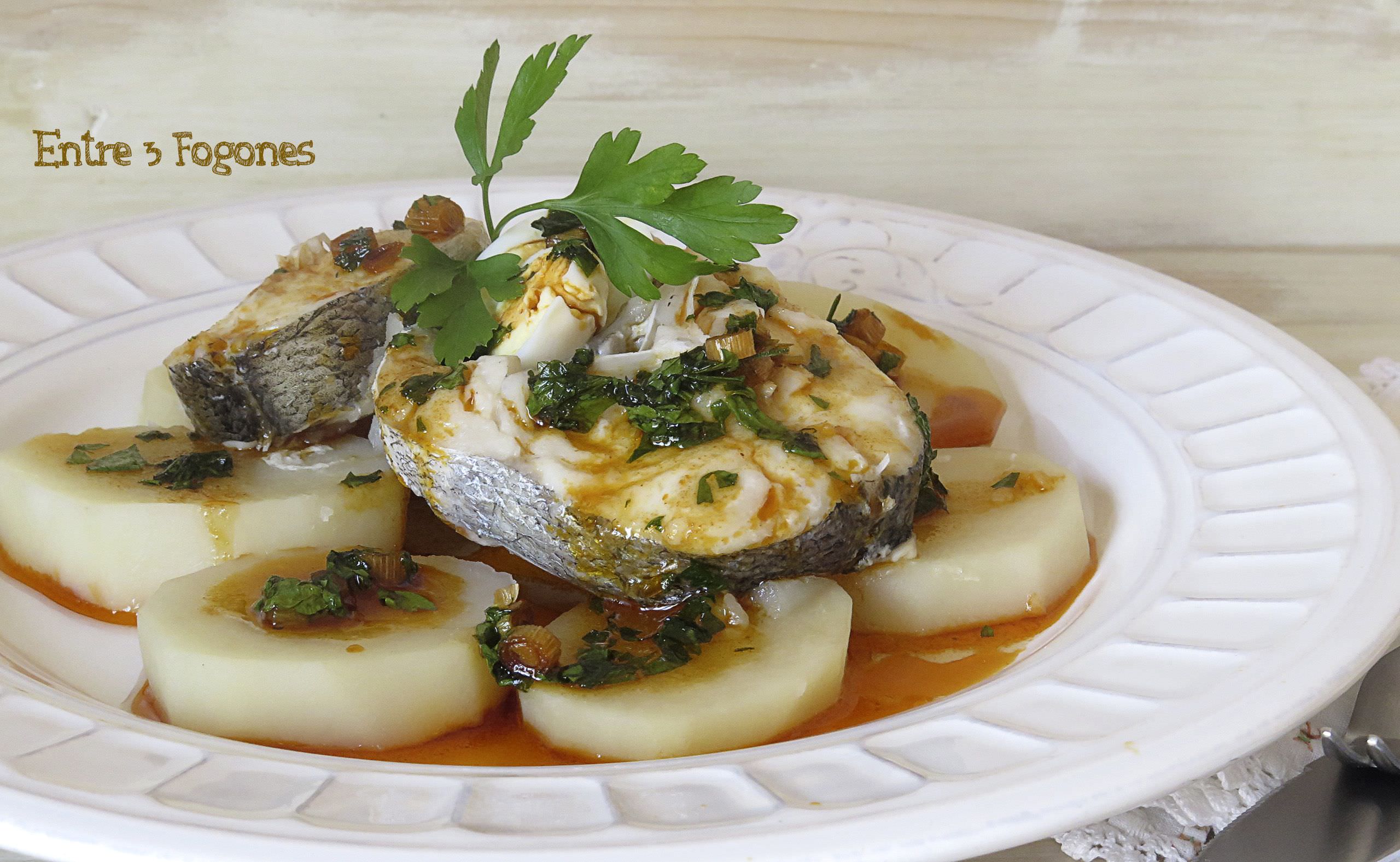 Receta Merluza a la Gallega