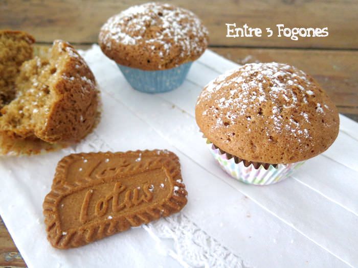 Receta Muffins de Spéculoos Receta Muffins de Spéculoos