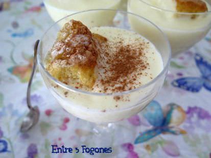 Natillas de Limón con Magdalena
