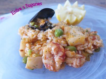 Receta Paella de Marisco