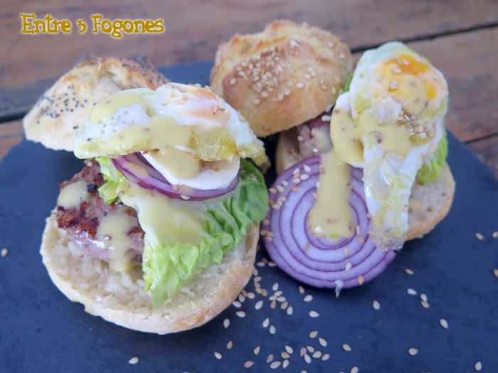 Receta Hamburguesas con pan casero Receta Hamburguesas con pan casero