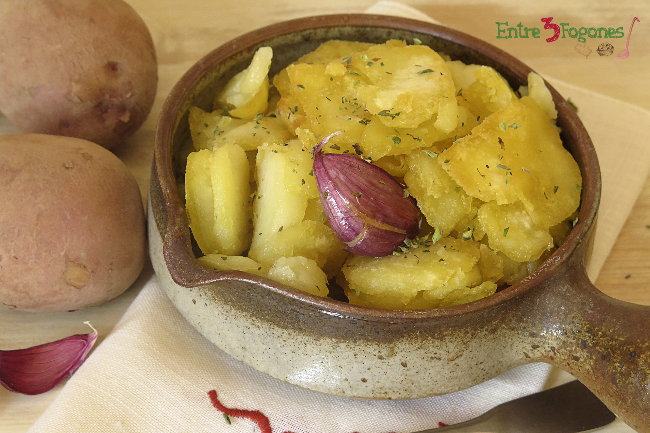 Receta Patatas al Montón