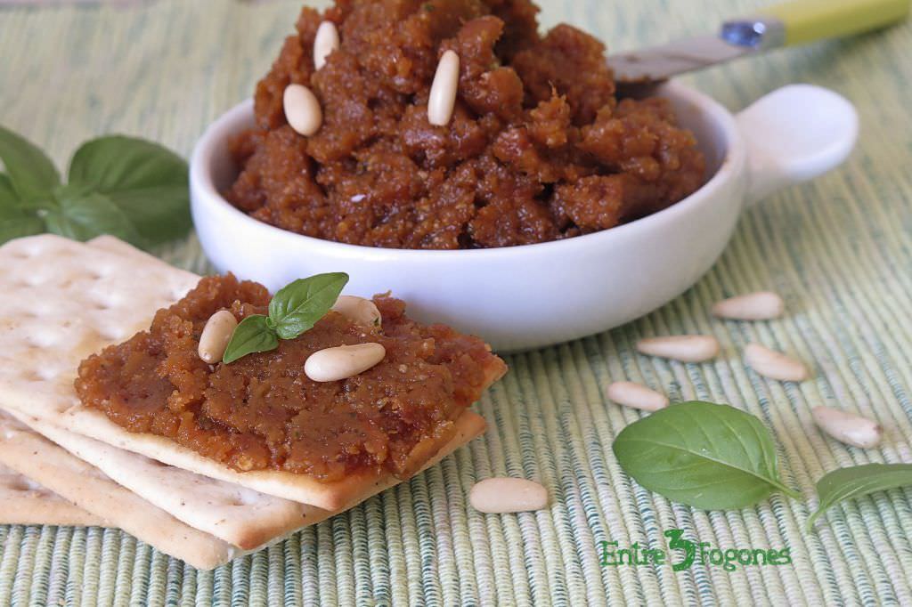 Receta Pesto Rojo Receta Pesto Rojo