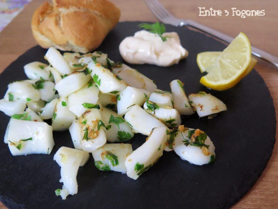 Receta Sepia a la Plancha Receta Sepia a la Plancha