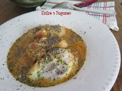 Receta Tajine de Merluza y Huevo con Semillas de Chía