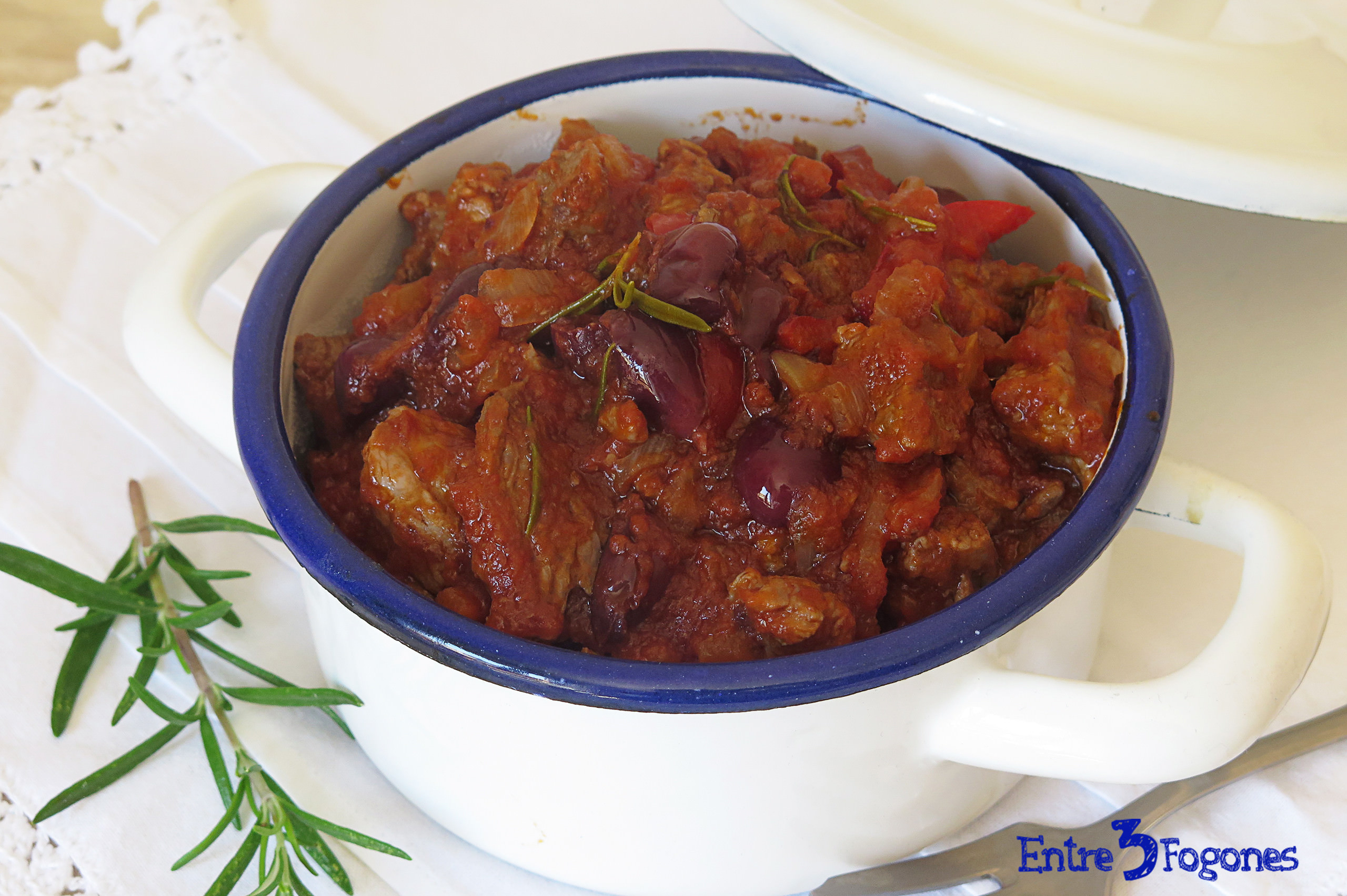 Receta Guiso de Ternera a la Italiana