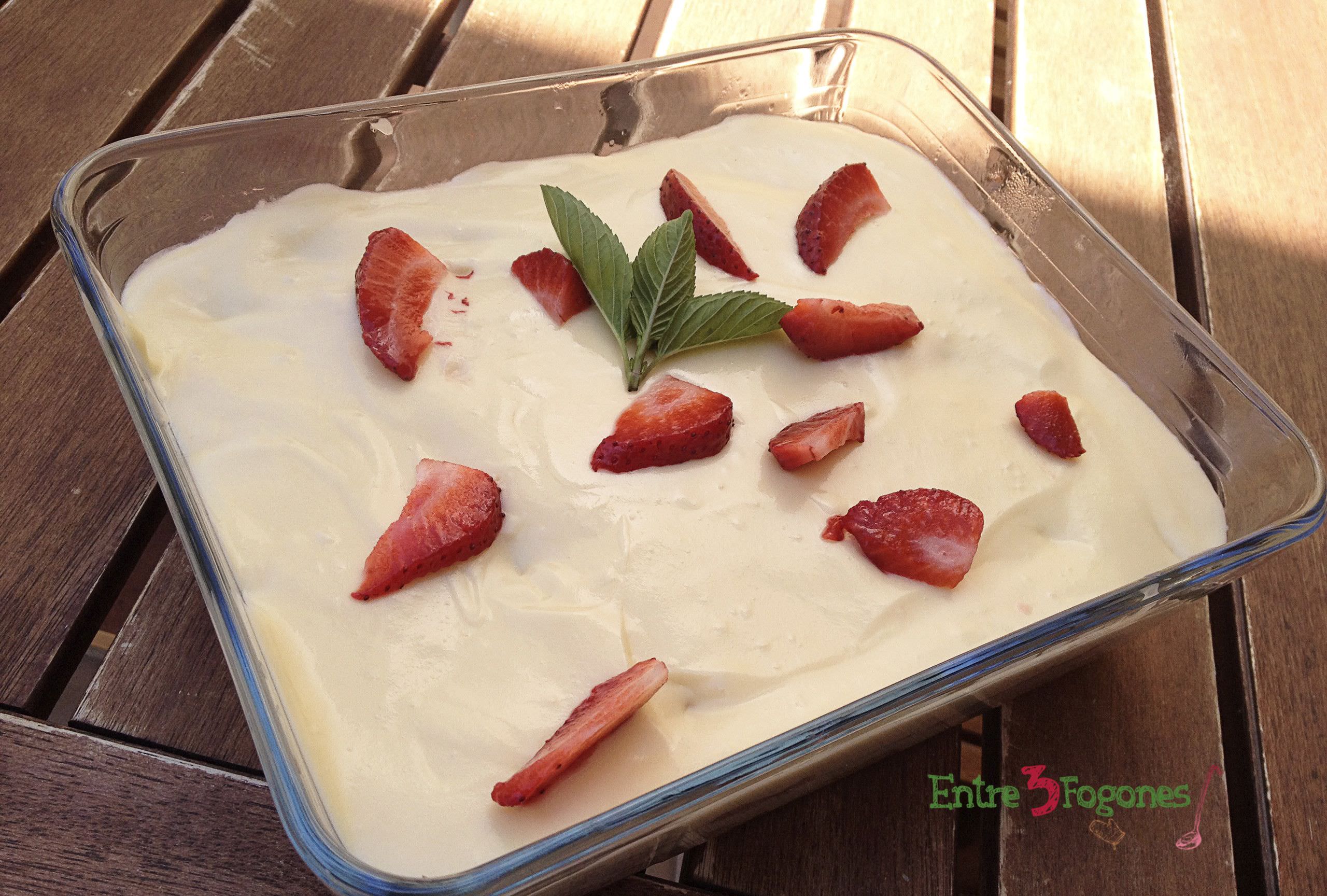 Receta Tiramisú de Fresas