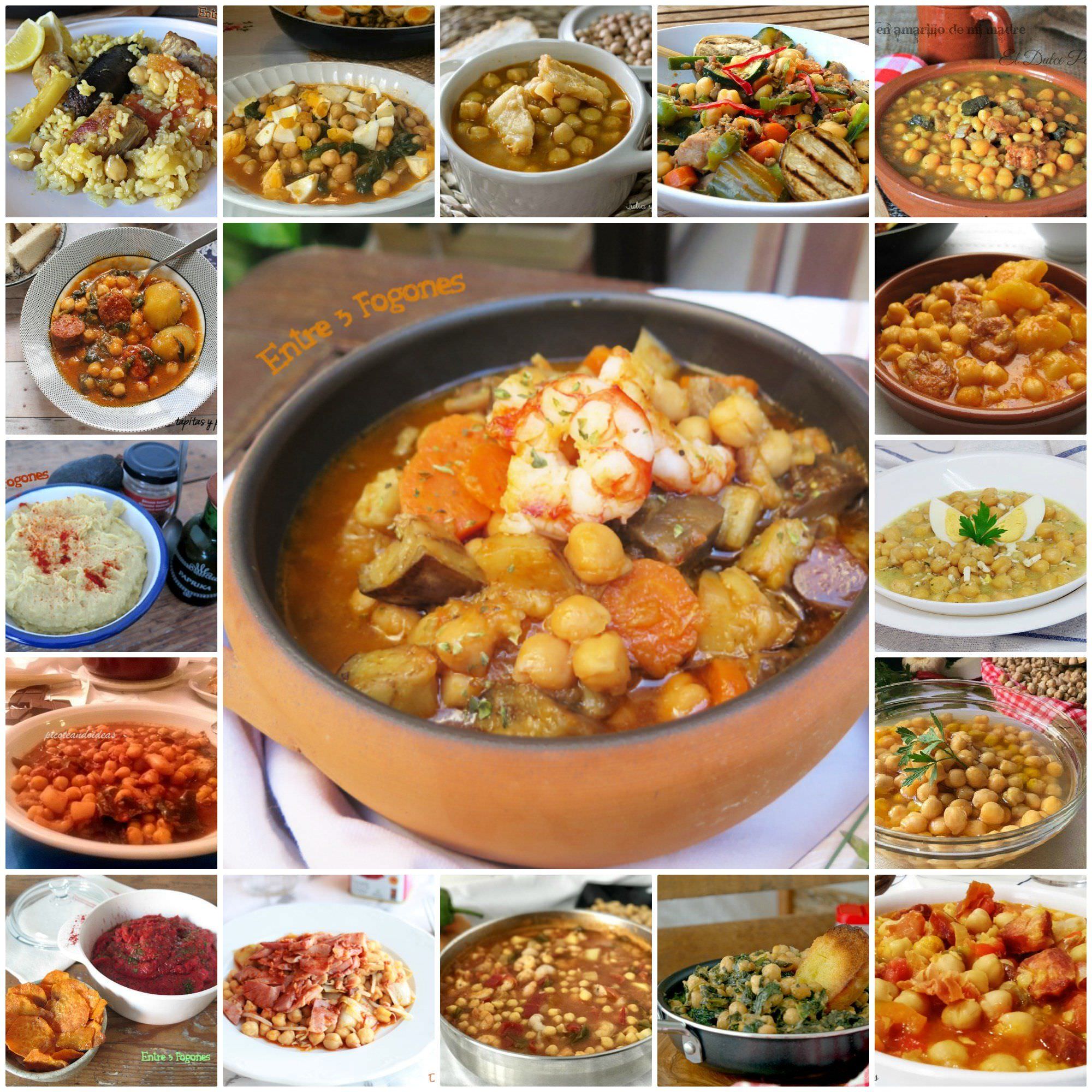 Recetas con Garbanzos