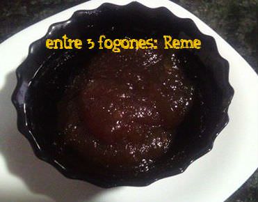 Compota de manzana