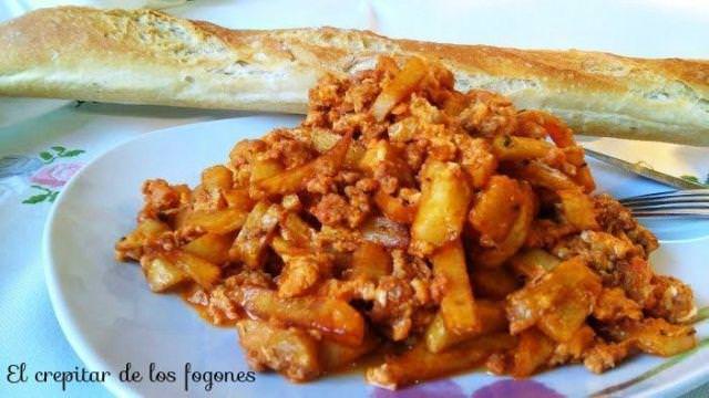 Revuelto de Zorza Revuelto de Zorza
