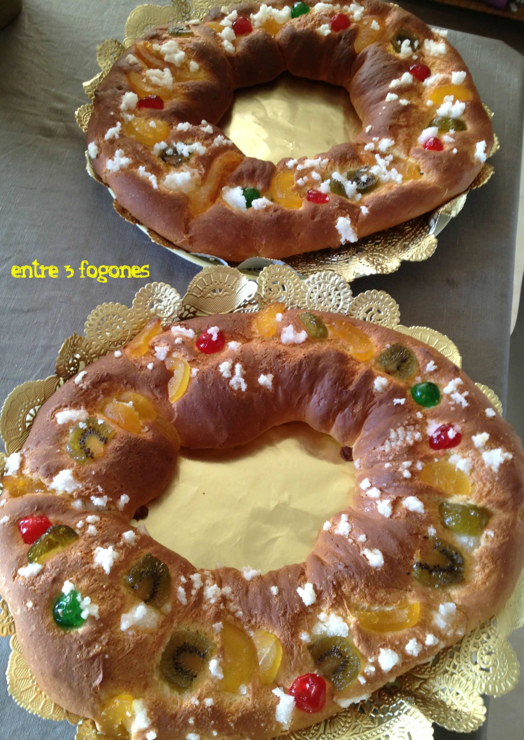 Roscón de Reyes fácil en Thermomix
