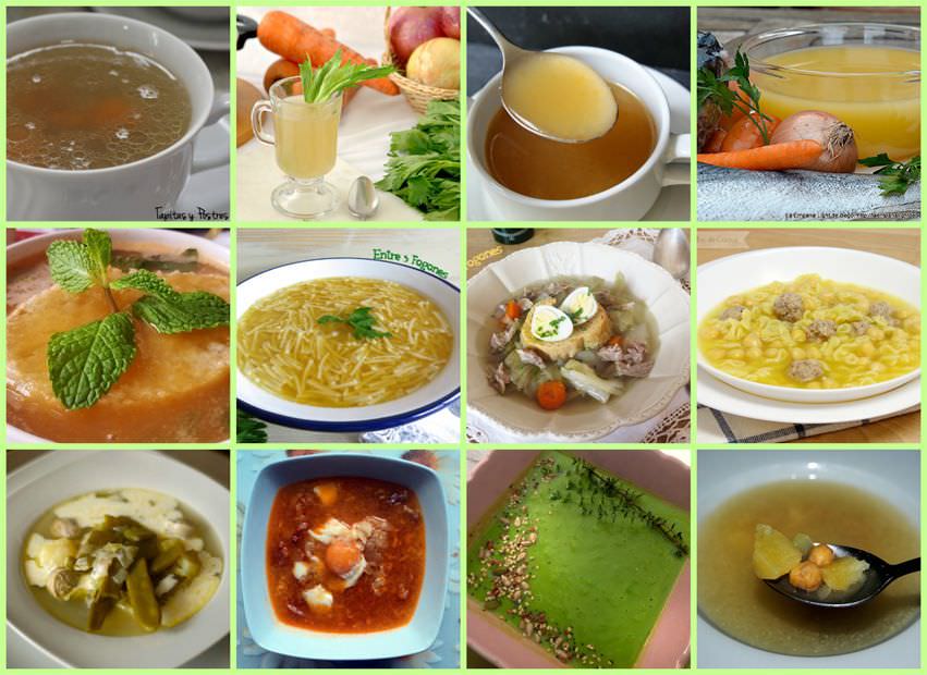 Sopas y Caldos Caseros
